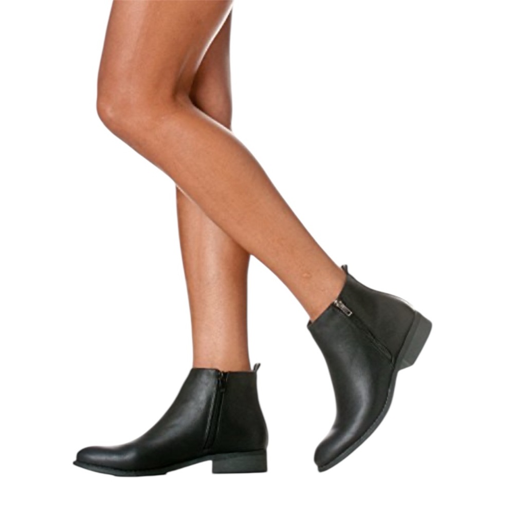 Black Ankle Boots for Women